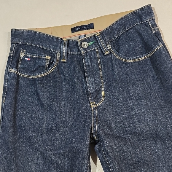 Tommy Hilfiger Mens Dark Wash Relaxed‎ Fit Straight Leg Jeans  30 X 30 - Picture 1 of 16